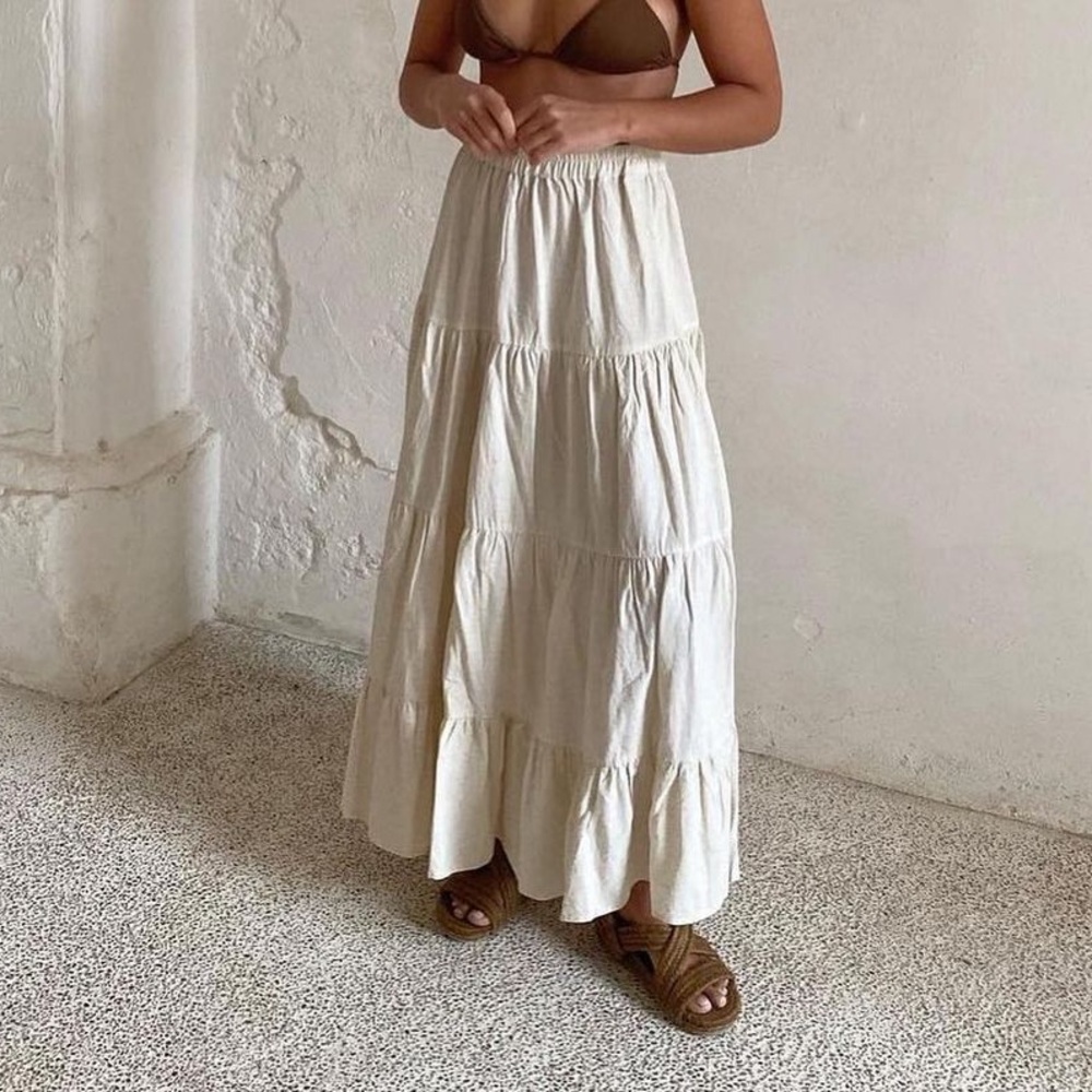Mocha ‘The Cotton Skirt’